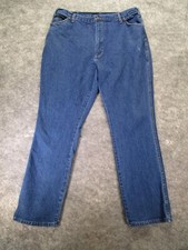 American Edition Jeans Mens 40 x 32 cotton pre-owned blue denim USA made