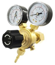 BEST™ Argon Co2 Druckregler Druckminderer 2 Manometer 12l/min Reduzierer 200bar