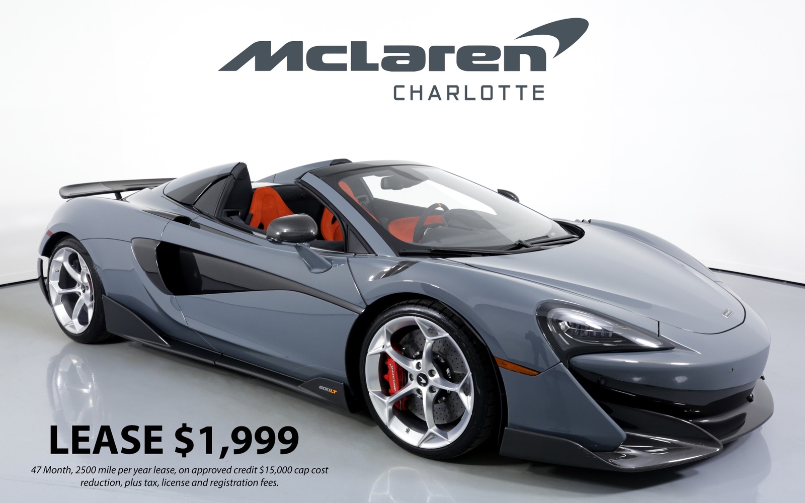 2020 McLaren 600LT Spider 2020 McLaren 600LT Spider, Chicane Effect with 3248 Miles available now!