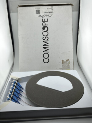 COMMSCOPE FL2-6P7SC605R FL2000 FIBER OPTIC ADAPTER PK W/6 SINGLE SC/UPC SIMPLEX