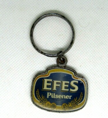 keychain EFES Pilsener Beer Promo Collectible Advertising Item Breweriana