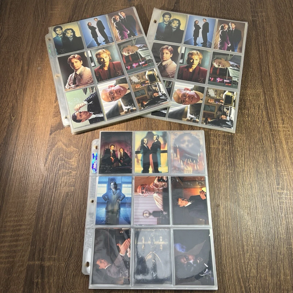 X Files - 500 Trading Card Lot - Series 1 & 2 Etched Hologram Foil-Stamped 1996 - Image 2 of 4
