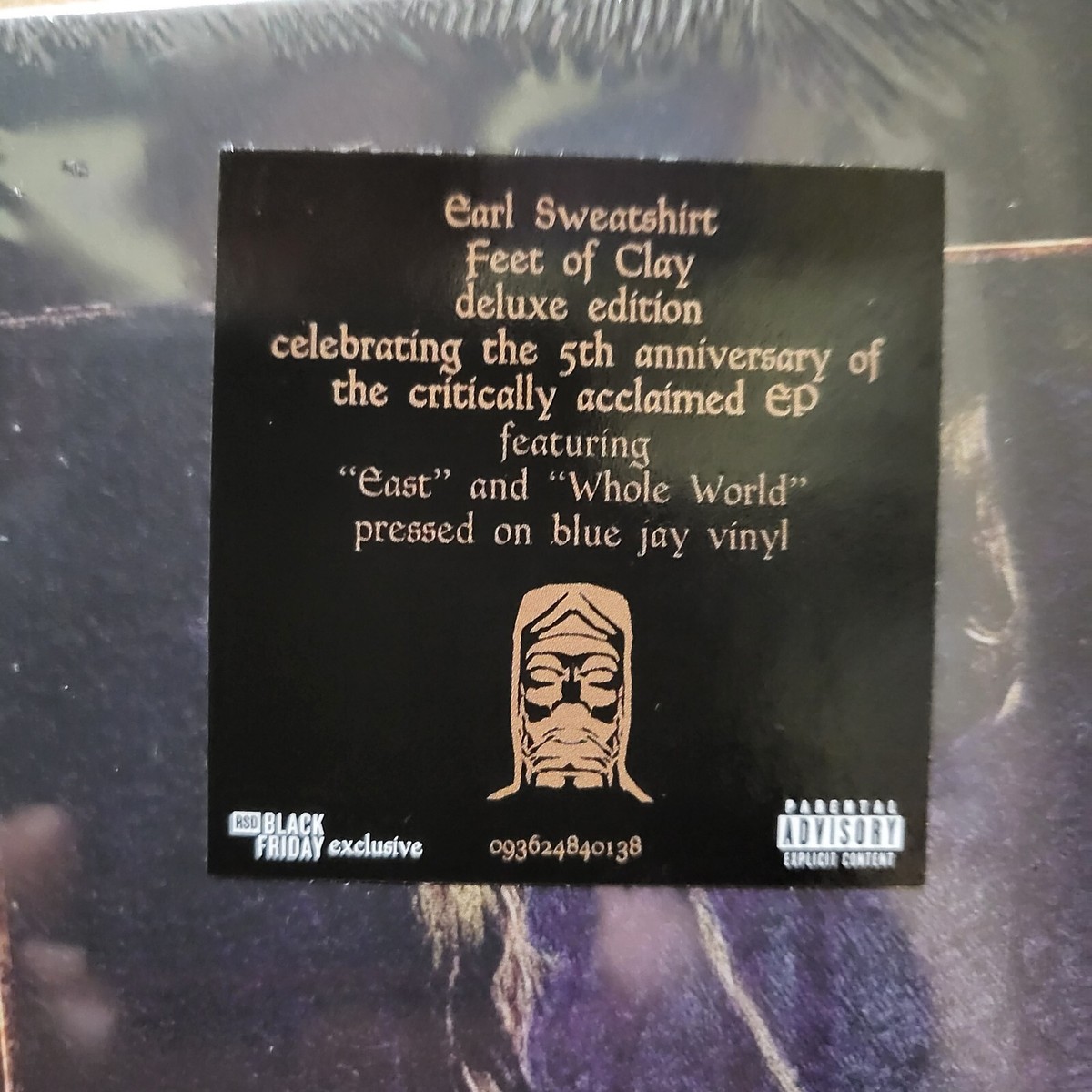 Mach-Hommy CD Earl Sweatshirt Navy Blue 【公式通販】
