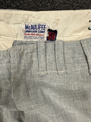 1969 Eddie Fisher (Pitcher) Calif. Angels GAME USED Road Flannel Baseball Pants - Bild 3 von 5
