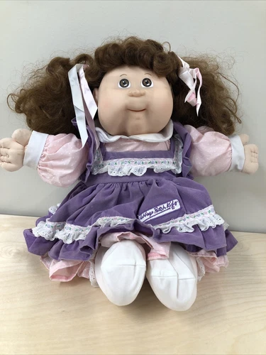 Vintage Talking Cabbage Patch Kids Doll Red Hair Brown Eyes Not Work 1979-1983