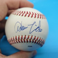 Adam Lind Signed Autographed Official International Baseball Toronto Blue Jays