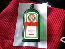 J&Auml;GERMEISTER  Flasche - 1 L - retro - leer