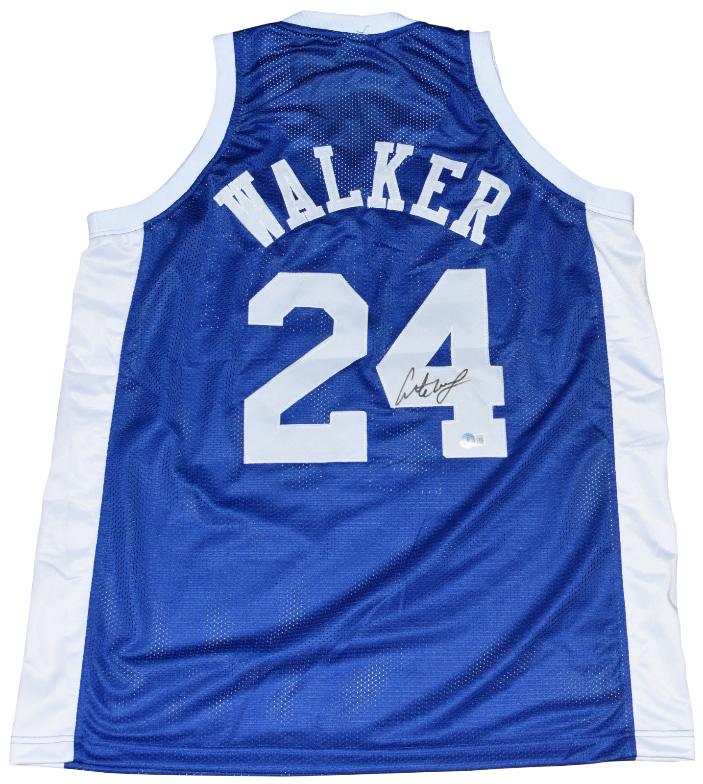 Antoine Walker Autographed Signed Kentucky Wildcats #24 BASKETBALL JERSEY BECKETT 