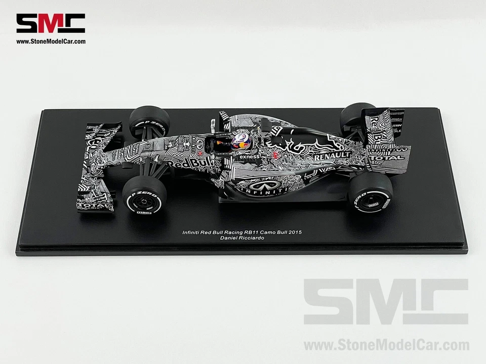 1:18 Spark Red Bull F1 RB11 #3 Daniel Ricciardo Special Testing Livery 2015 - Image 3 of 4