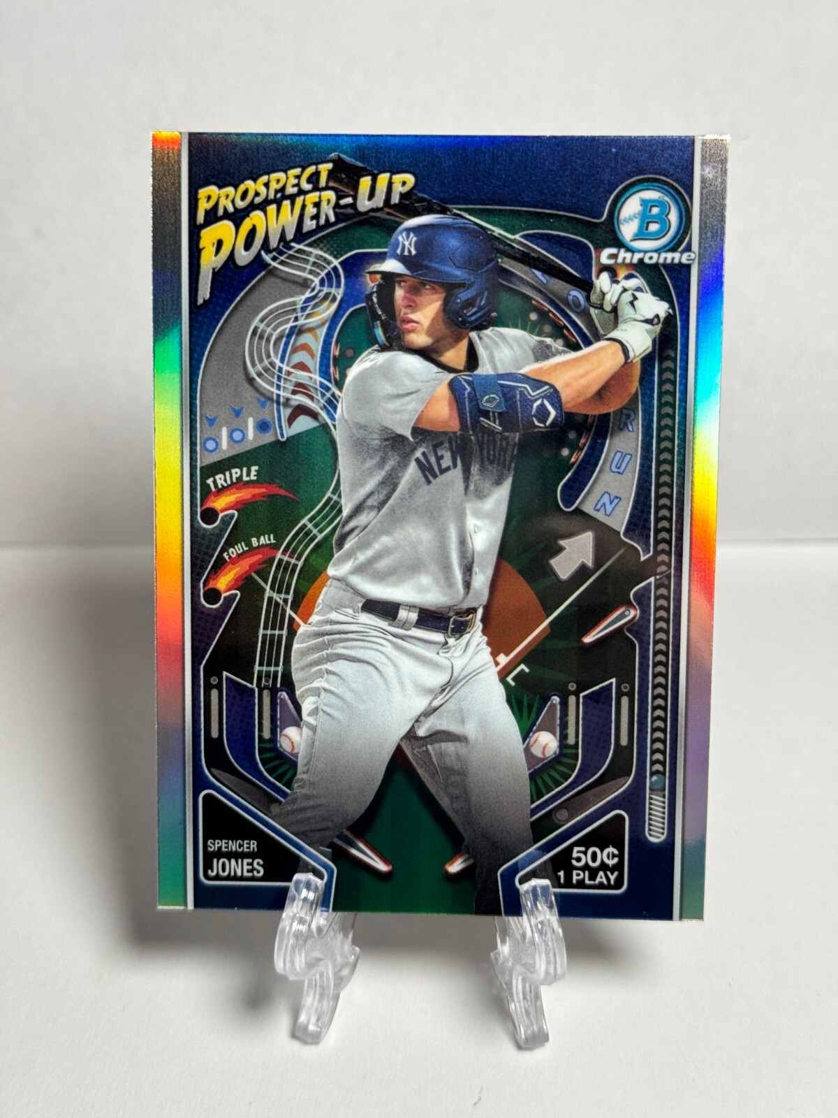 2024 Bowman Prospect Power-Up #PP-9 Spencer Jones  - New York Yankees