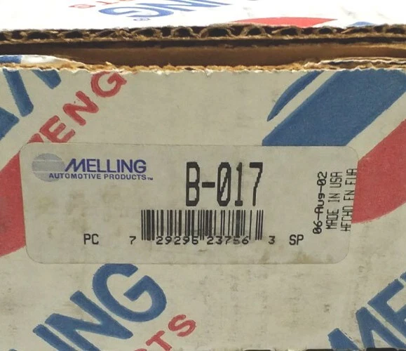 Correa de distribución del motor Melling B-017 - Envío gratuito - Hecha en EE. UU. Foto 4 de 4