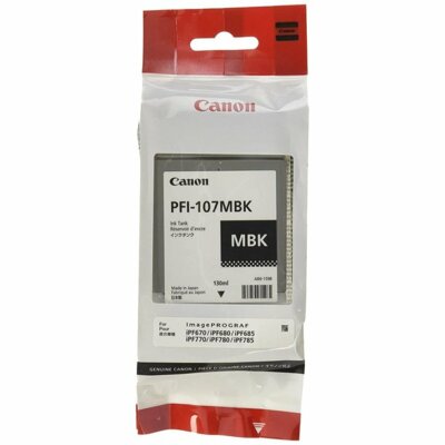GENUINE Canon PFI-107 Matte Black for imagePROGRAF iPF680 iPF685 iPF780 iPF785