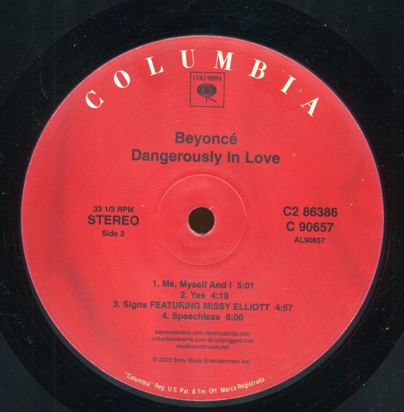 Beyonce / Dangerously In Love 2003 US Original 2LP Vinyl Jay-Z Sean ...