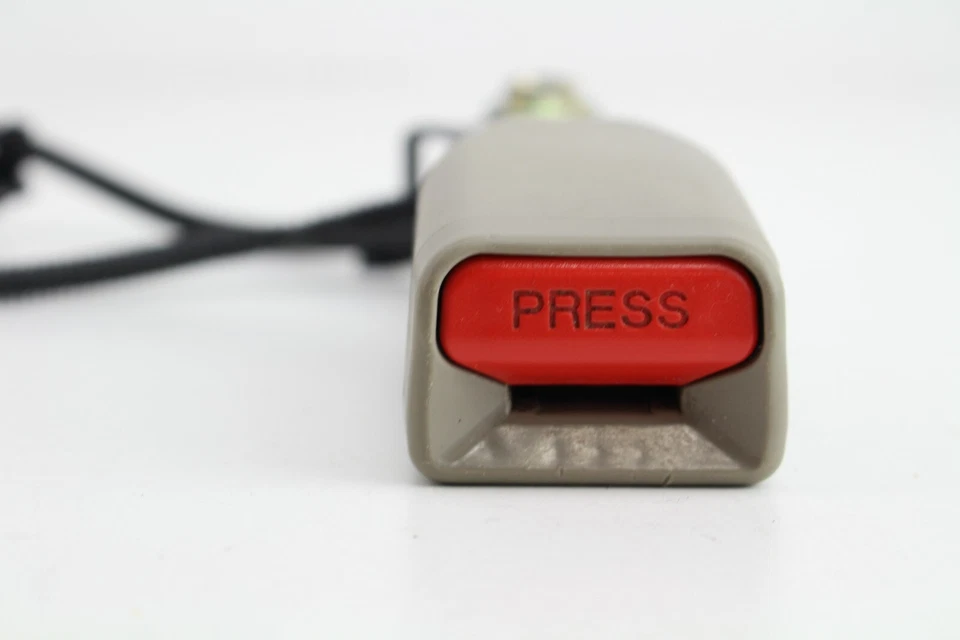 Cinturón de pasajero delantero derecho Honda Odyssey EX LX 2011-2013 hebilla beige OEM Foto 3 de 4