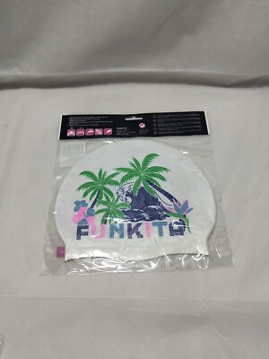 Funkita Ukule Babe Badekappe - Bademütze - Weiß/Multi