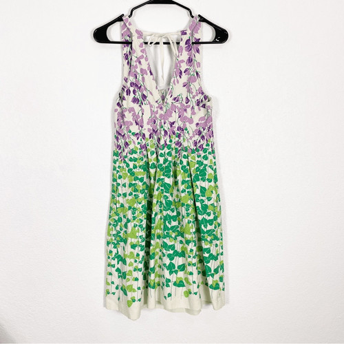 ASO PLL Maeve | Anthropologie Purple and Green Dress