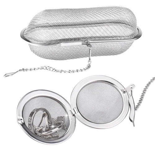 Ultrasonic Cleaner Basket, 2Pcs Stainless Steel Basket for Ultrasonic Jewelry Cl - Picture 1 of 12
