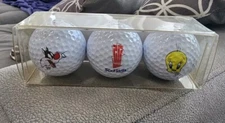 Logo Golf Ball Sixflags Over Texas Sleeve Warner Brothers Tweety Bird Sylvester 