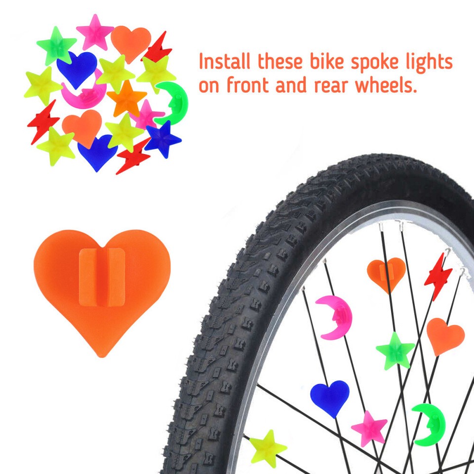 Moon Decor Bike Spoke Beads for Kids Cycling eBay