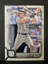 2022 Bowman #60 Gavin Sheets RC WHITE SOX 