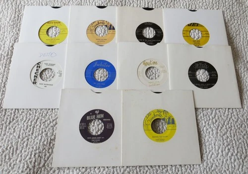 Lot of 10 Rockabilly & Rock & Roll Re-Issue 45's (Lot 2)