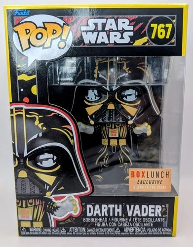 Funko Pop! Vinyl: Star Wars - Darth Vader Retro (Glow) -Box Lunch Exclusive #767