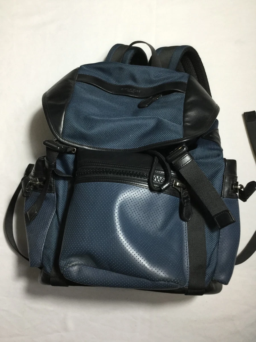 Coach Backpack Blue Bags for Men for sale - eBay