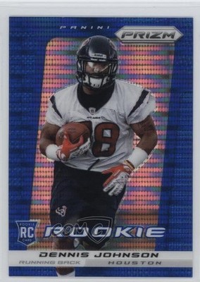 2013 Panini Prizm Wal-Mart Blue Pulsar Dennis Johnson #228 Rookie RC 7mg