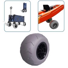 PVC Beach Cart Wheel Inflatable Balloon Sand Tire Direct Replacement Practical