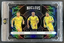 2024-25 Obsidian Sadio Mane Cristiano Ronaldo Jhon Duran Nucleus Green #/5