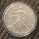 2002 American Silver Eagle (Brilliant Uncirculated) Beautiful Coin