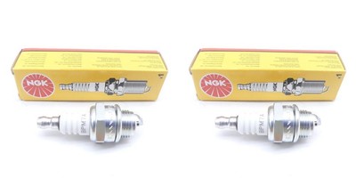 2x NGK Zündkerze BPM7A für Stihl Husqvarna Dolmar Motorsägen Freischneider Mäher