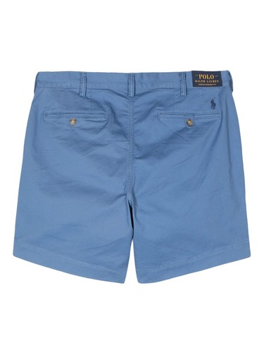 Polo Ralph Lauren Mens 30 Stretch Slim Fit 9.5" Shorts Blue w/ Navy Pony NWT - Picture 2 of 12
