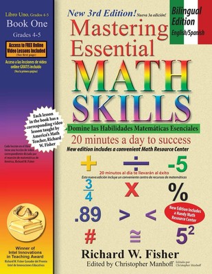 Richard W Fishe Mastering Essential Math Skills Book 1, Bilingual  (Taschenbuch)