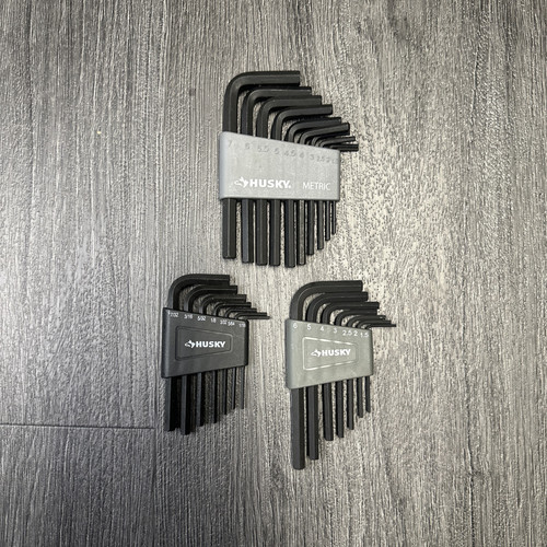 Husky Allen Key Set SAE Metric New - Picture 1 of 4