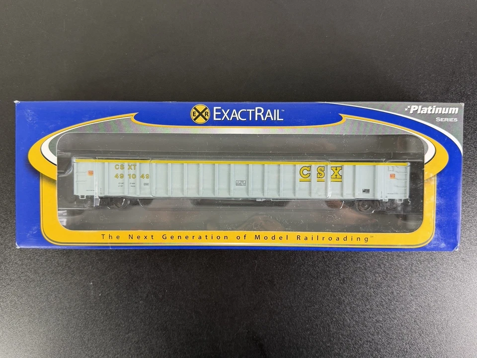 HO WALTHERS CSX Lot - Bi-level Enclosed auto carrier Gondola Pullman Box Car NIB - Image 4 of 4