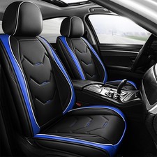 5seat Car Seat Covers Waterproof Pu Leather Full Set Universal For Suv Sedan