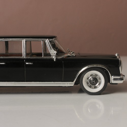 Vitesse, Mercedes 600, Pullman Limousine? Black Diecast Model, 1/43, No Box - Foto 7 di 24