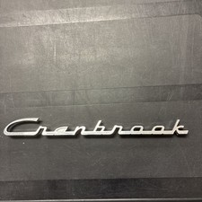 1952 Plymouth Cranbrook Fender Emblem Badge 1952 Plymouth Cranbrook Fender Emblem Badge