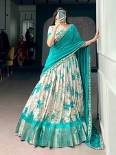 INDIAN WEAR LEHENGA CHOLI BOLLYWOOD PARTY PAKISTANI NEW DESIGNER NEW WEDDING