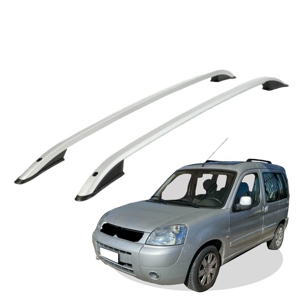 Dachreling Passend FüR Citroen Berlingo Baujahr 1997-2007 Grau Mit ABE-image