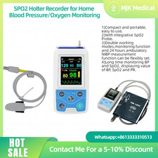 24-hour ambulatory NIBP measurement PM50 ABPM Blood Pressure Holter +SPO2