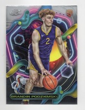 2023-24 Topps Chrome Cosmic #167 Brandin Podziemski