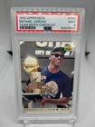 Michael Jordan 1992-93 UD #TM1 Team MVP Checklist Team MVPs PSA 9