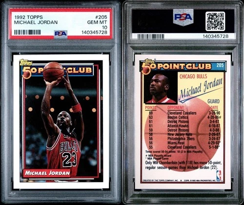 Jordan 1992 Topps Jordan #205
