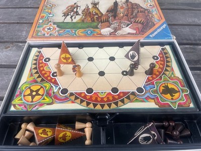 Wigwam Gesellschaftsspiel, bespielt, mit Lagerspuren, benutzbar
