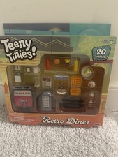 Teeny Tinies Teeny Retro Diner Mini Food Playset 20 Piece Set NIB
