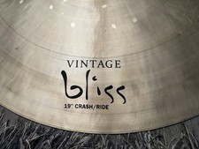 Dream Cymbals VBCRRI19 19" Vintage Bliss Crash/Ride Cymbals