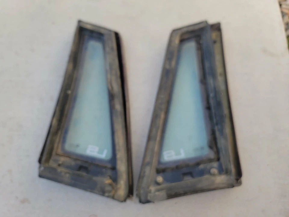 Chevrolet Caprice Brougham LS 1986-1990 cuarto trasero ventanas izquierda y derecha OEM Foto 2 de 4