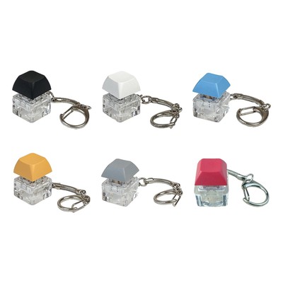 Tastatur Fidget Schlüsselanhänger sensorisches Spielzeug tragbar Clicker Spielzeug für Erwachsene Jugendliche